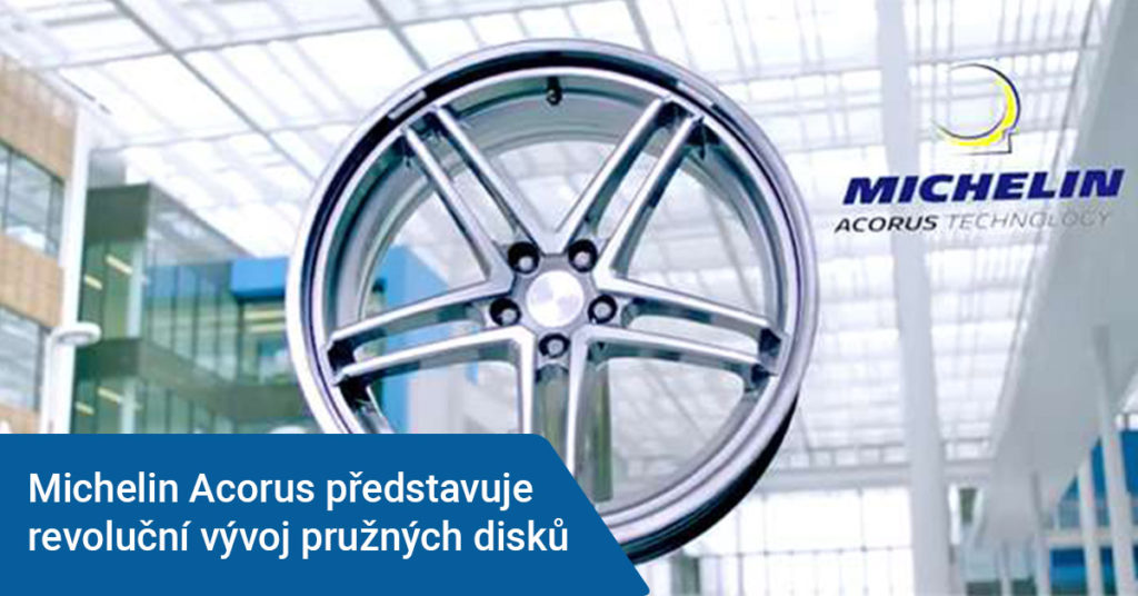 Michelin vyvíjí revoluční pružné disky