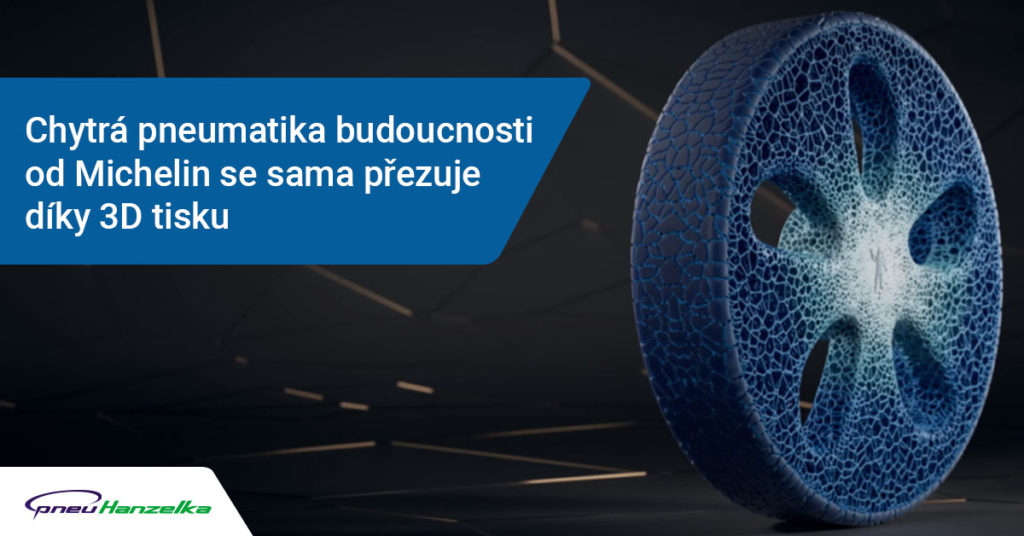 chytrá pneumatika přezuje díky 3D tisku